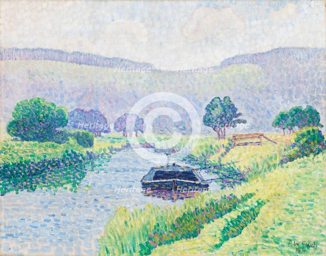Amberley River Valley (Arun River), 1911. Creator: Alfred William Finch.