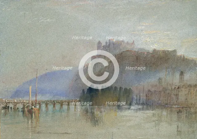 Amboise, c1830. Artist: JMW Turner.