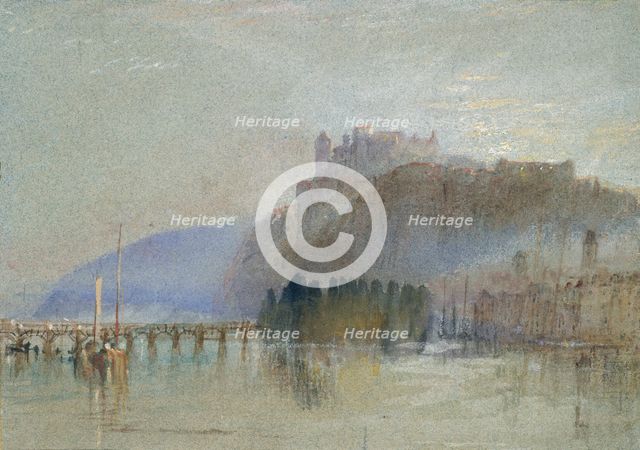 Amboise, c1830. Artist: JMW Turner.