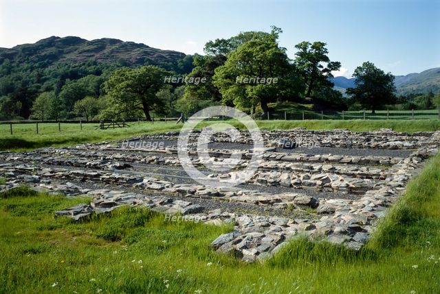 Ambleside Roman Fort, Cumbria, c1980-c2017. Artist: Historic England Staff Photographer.