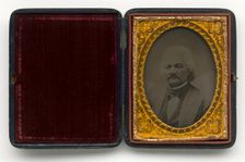 Ambrotype of Frederick Douglass, 1855-1865. Creator: Unknown