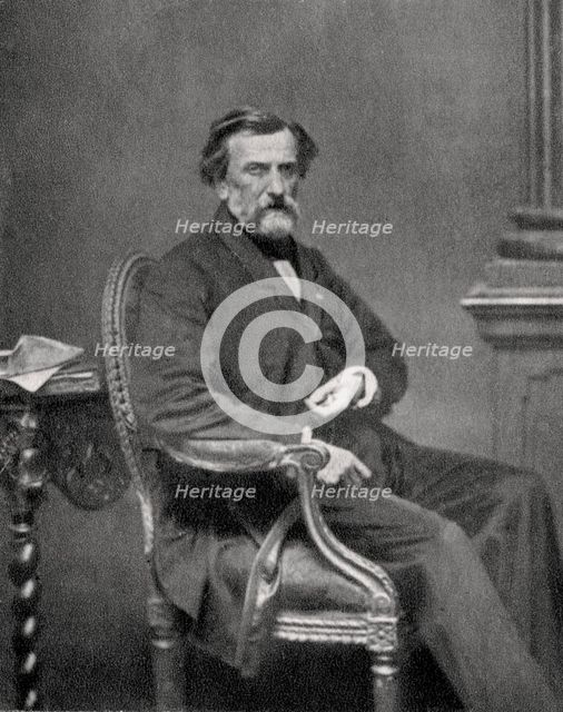 Ambroise Thomas, French opera composer, 1889. Artist: Unknown