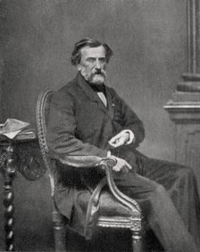 Ambroise Thomas, French opera composer, 1889
