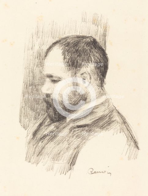 Ambroise Vollard, 1904. Creator: Pierre-Auguste Renoir.