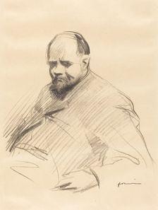 Ambroise Vollard, c. 1910. Creator: Jean Louis Forain