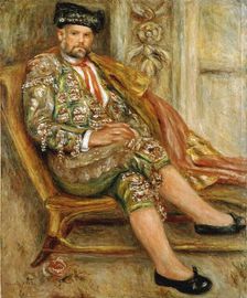Ambroise Vollard en toréador, 1917. Creator: Renoir; Pierre Auguste (1841-1919)
