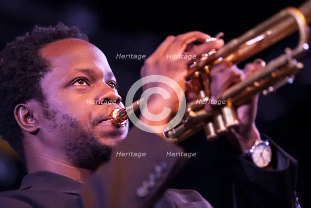 Ambrose Akinmusire, 2014. Artist: Alan John Ainsworth.