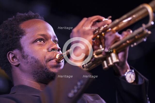 Ambrose Akinmusire, 2014. Artist: Alan John Ainsworth.