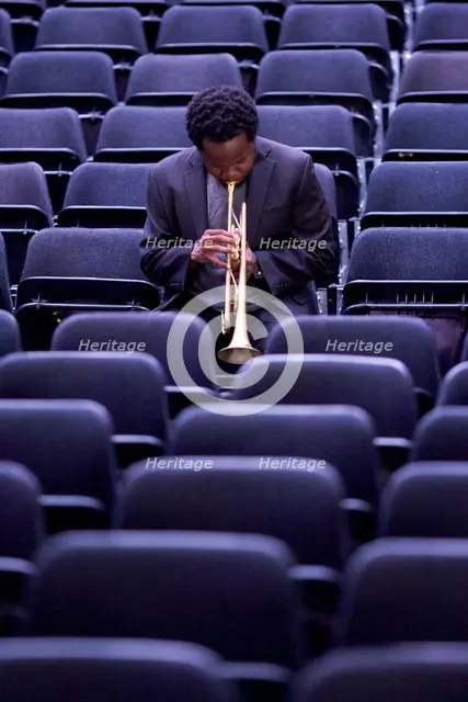 Ambrose Akinmusire, 2014. Artist: Alan John Ainsworth.
