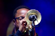 Ambrose Akinmusire, Love Supreme Jazz Festival, Glynde Place, East Sussex, 2015. Artist: Brian O'Connor