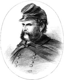 Ambrose Burnside, Union general of the American Civil War, (c1880)