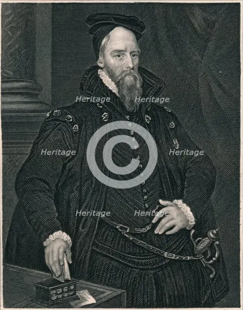 'Ambrose Dudley, Earl of Warwick', (early-mid 19th century). Creator: Henry Thomas Ryall.