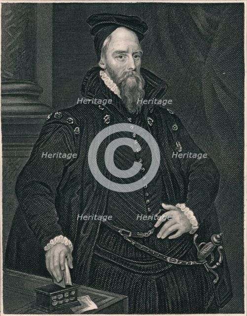 'Ambrose Dudley, Earl of Warwick', (early-mid 19th century). Creator: Henry Thomas Ryall.