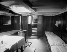 Ambrose Snow, Cabin of pilot boat no. 2, between 1900 and 1905. Creator: Unknown