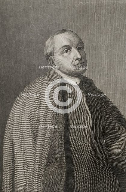 Ambrosio de Morales, (1513-91), Spanish Chronicler of the Kingdom..., 1852. Creator: Antonio Roca Sallent.