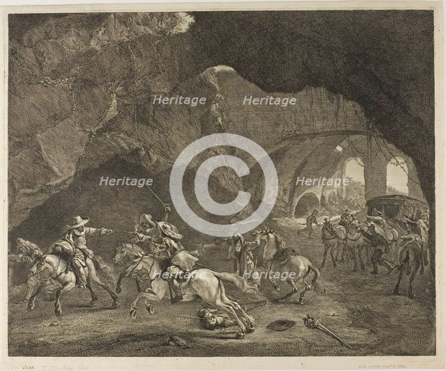 Ambuscade, n.d. Creator: Cornelis de Visscher.