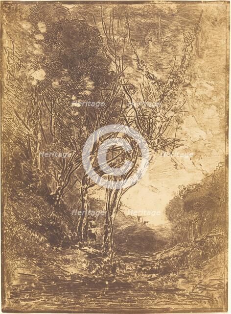 Ambush (L'Embuscade), 1858. Creator: Jean-Baptiste-Camille Corot.