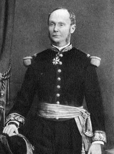 Amedee Courbet, French admiral, 1880