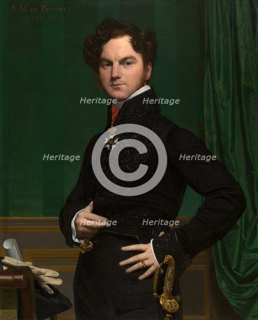 Amédée-David, the Comte de Pastoret, 1823-26. Creator: Jean-Auguste-Dominique Ingres.