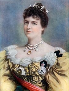 Amelia of Orleans, Queen of Portugal, late 19th-early 20th century.Artist: Camacho