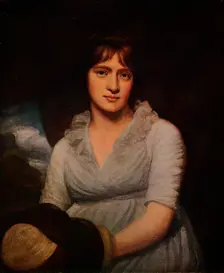 Amelia Opie 1798. Artist: John Opie