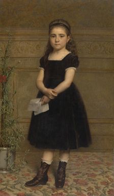 Amélie Baschwitz, 1876. Creator: Pierre Van Havermaet