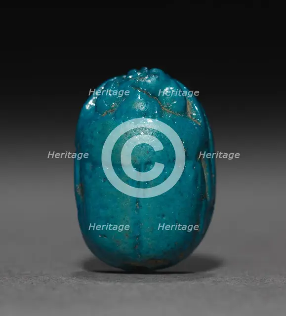 Amen-Ra Scarab, 1540-1186 BC. Creator: Unknown.