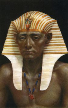 Amenemhat III, Ancient Egyptian pharaoh of the 12th dynasty, 19th century BC (1926). Artist: Winifred Mabel Brunton