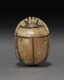 Amenhotep II Scarab, New Kingdom. Creator: Unknown