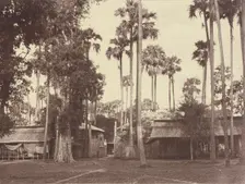 Amerapoora: West Gate of the Residency Enclosure, September 1-October 21, 1855. Creator: Captain Linnaeus Tripe