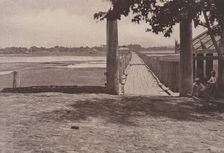 Amerapoora: Wooden Bridge, September 1-October 21, 1855. Creator: Captain Linnaeus Tripe