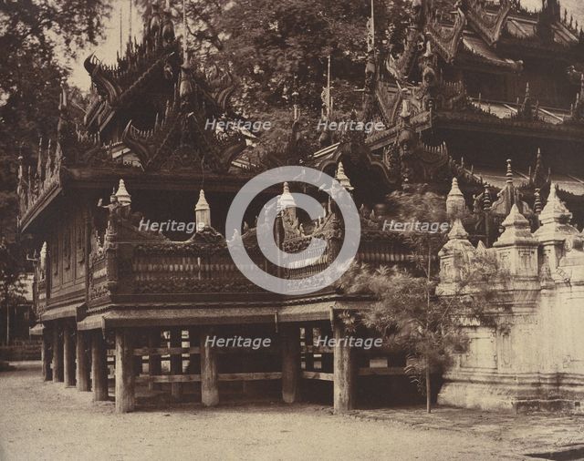 Amerapoora: Corner of Mygabhoodee-tee Kyoung, September 1-October 21, 1855. Creator: Captain Linnaeus Tripe.