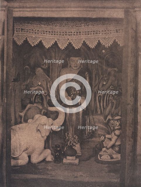 Amerapoora. Gautama's Shrine, 1855. Creator: Captain Linnaeus Tripe (British, 1822-1902).