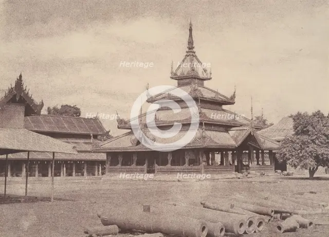 Amerapoora, Palace of the White Elephant, 1 September-21 October 1855. Creator: Captain Linnaeus Tripe.