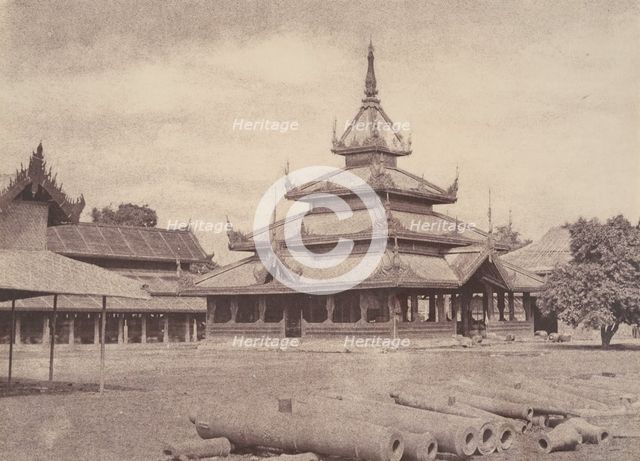 Amerapoora, Palace of the White Elephant, 1 September-21 October 1855. Creator: Captain Linnaeus Tripe.