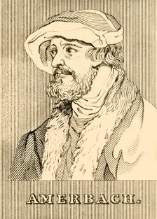 Amerbach (1440-1513), 1830. Creator: Unknown
