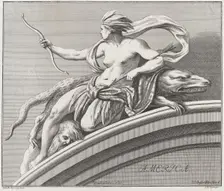 America, 1732. Creator: Johann Justin Preissler