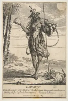 America (L'Amerique). Creator: Abraham Bosse