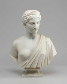 America, model 1850-1854, carved after 1854. Creator: Hiram Powers