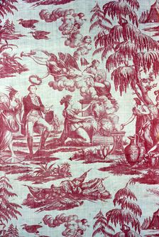 America Presenting at the Altar of Liberty Medallions of Her Illustrious Sons..., c. 1785. Creator: Unknown