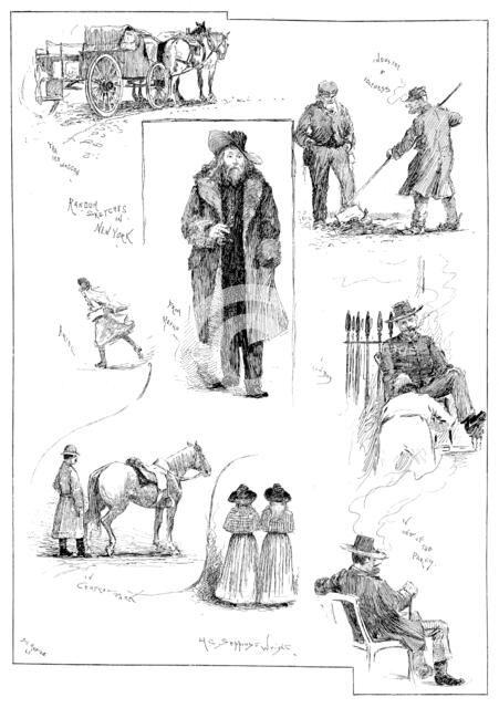 America revisited by our Special Artist, 1890. Creator: Unknown.