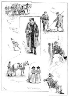 America revisited by our Special Artist, 1890. Creator: Unknown