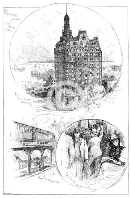 America revisited by our Special Artist: Sketches in New York, 1890. Creator: Unknown.