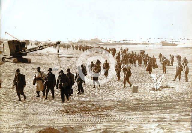 American 9th Division landing at Normandy, 1944. Creator: Unknown.