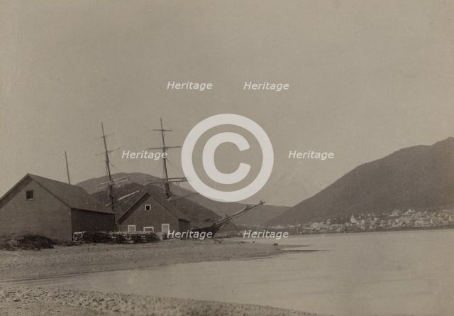 American Company's Warehouse on Cape Signal, 1889. Creator: Unknown.
