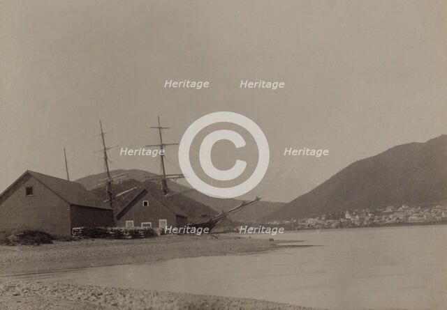 American Company's Warehouse on Cape Signal, 1889. Creator: Unknown.