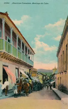 American Consulate, Santiago de Cuba, c1911
