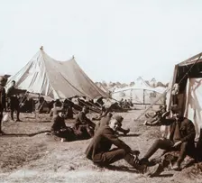 American camp, Melette, France, c1914-c1918