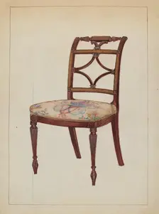 American Chair, 1935/1942. Creator: Florence Neal