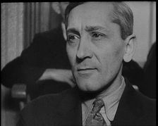 American Civilians in the Audience in a Courtroom During the Lindbergh's Kidnapping Case Trial, 1930 Creator: British Pathe Ltd